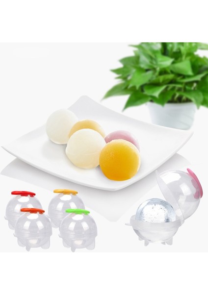 4 Adet 4.5cm Büyük Boy 5cm Top Buz Kalıpları Ev Bar Partisi Kokteyl Kullanımı Küre Yuvarlak Top Buz Küpü Makineleri Mutfak Dıy Dondurma Kalıpları (Yurt Dışından) modelleri