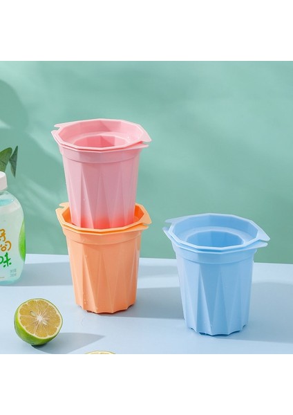 Pembe Buz Bardağı Kalıp Yaratıcı Buz Bardak Makinesi Yaz Dondurulmuş Içecek Bardak Plastik Buz Küpü Kalıp Tepsisi Mutfak Buzdolabı Dıy Buz Bardağı Kalıp (Yurt Dışından)