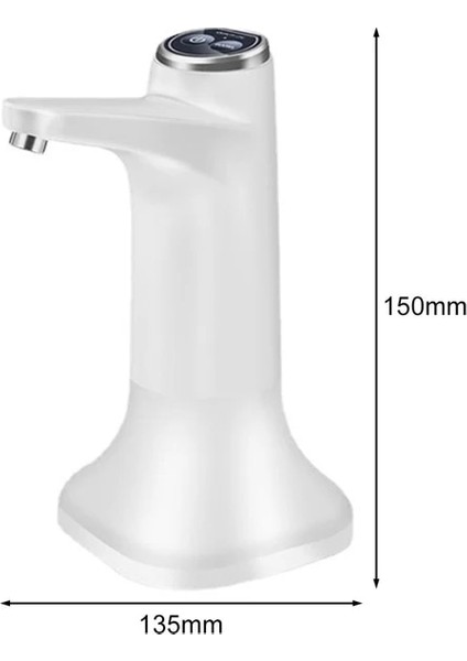 Tip 07 220V 4W Elektrikli Su Sebili Otomatik Su Şişesi Pompası Tabanlı Namlulu 3 Vitesli Ev Masası Akıllı Su Pompası USB Şarj (Yurt Dışından)