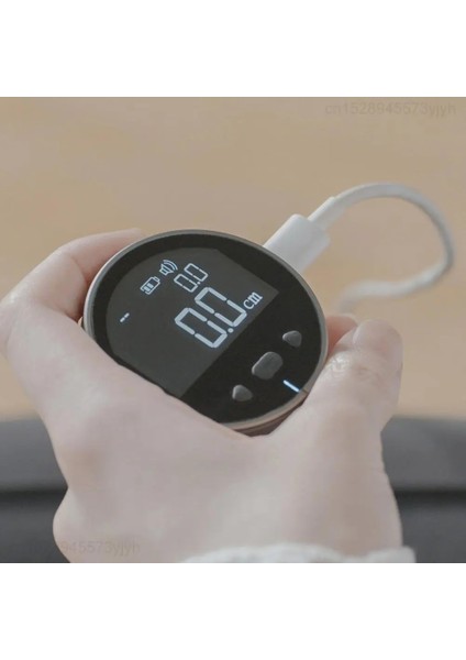 Siyah Xiaomi Duka Küçük Q Elektronik Cetvel Atuman Bant Hd LCD Ekran Şarj Edilebilir Ölçü Hattı Eğrisi Silindir Düzensiz Nesne Araçları (Yurt Dışından)