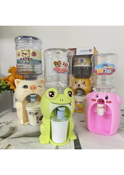 Büyük Inek Sevimli Mini Su Sebili Karikatür Bebek Oyuncak Içme Suyu Soğutucu Çocuk Cosplay Sahne Simülasyon Oyuncaklar El Basın Su Pompaları (Yurt Dışından) indirimleri