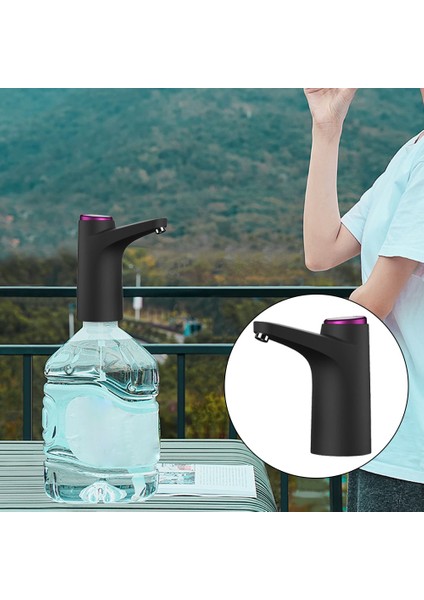 Beyaz USB Otomatik Su Sebili Çok Fonksiyonlu Taşınabilir Varil Su Sebilleri Seyahat Kamp Için Tatsız Düşük Gürültü Çalışması (Yurt Dışından) fiyatları