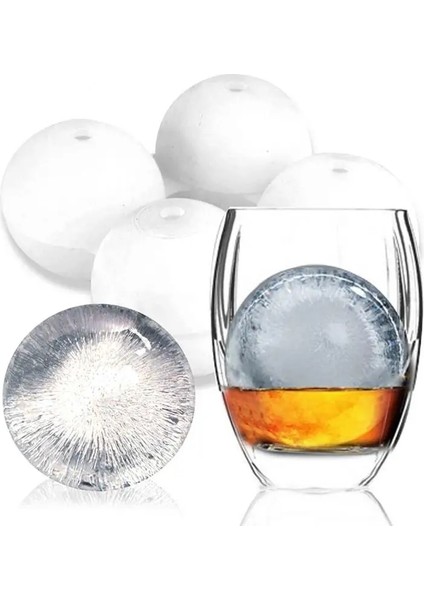 01 Yumuşak Buz Topu Makinesi Büyük Küre Kalıp Silikon Tepsiler Viski Buz Topu Kalıp Küre Yuvarlak Siyah Kalıp Bar Aksesuarları (Yurt Dışından) indirimleri