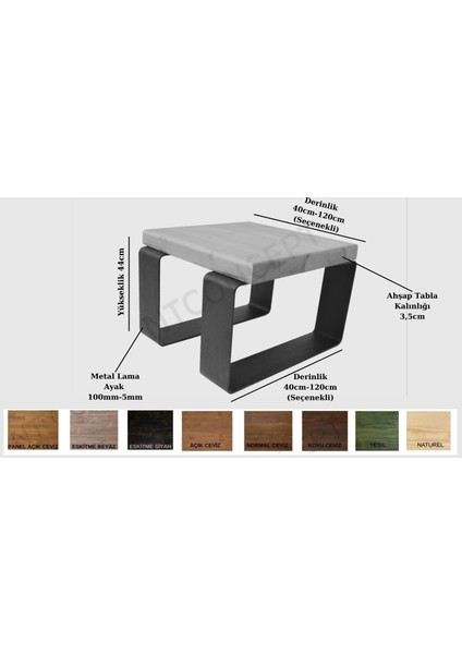 Tia Masif Ahşap Sehpa modelleri