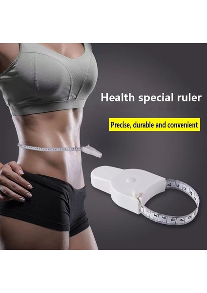 Siyah Tip 7081 1.5m Vücut Ölçüm Bandı Küçük Cetvel Yumuşak Metrik Şerit Cetvel Otomatik Teleskopik Cetvel Fitness Sonrası Vücut Ölçümleri Için Yumuşak (Yurt Dışından) indirimleri