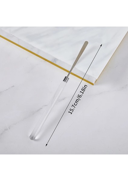 Onesize 1 Adet Nail Art Karıştırma Çubuğu Paslanmaz Çelik Akrilik Toz Sıvı Uv Jel Karıştırma Aracı Spatula Pin Tırnak Aksesuarları ve Araçları (Yurt Dışından) indirimleri