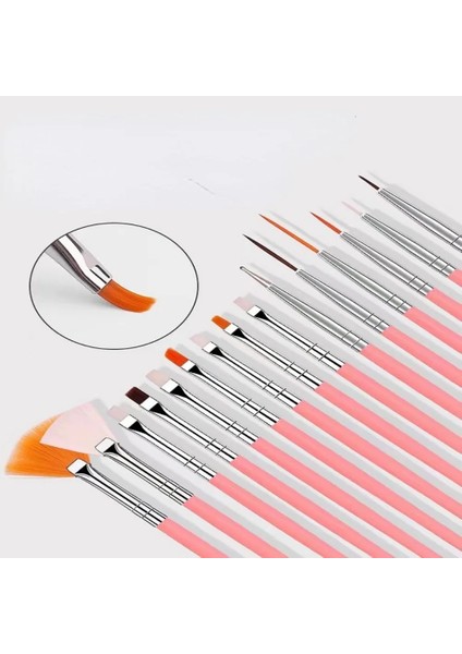 Siyah 15 Adet Çivi Resim Fırçası Kalem 3D Ipuçları Desen Fototerapi Akrilik Uv Jel Uzatma Oluşturucu Kaplama Boyama Kalem Dıy Manikür Araçları (Yurt Dışından) modelleri