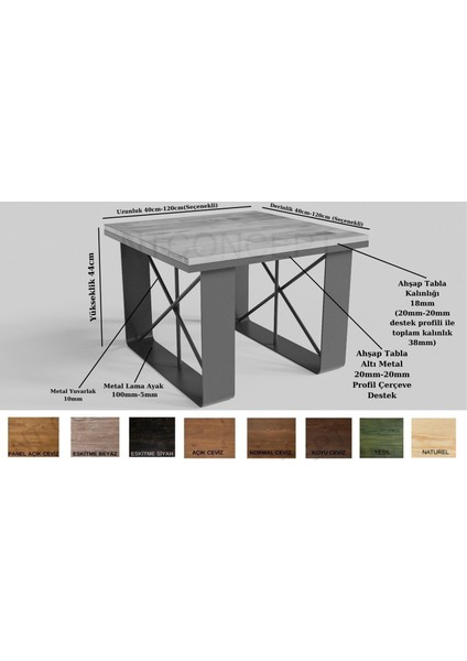 Huna Masif Ahşap Sehpa fiyatları