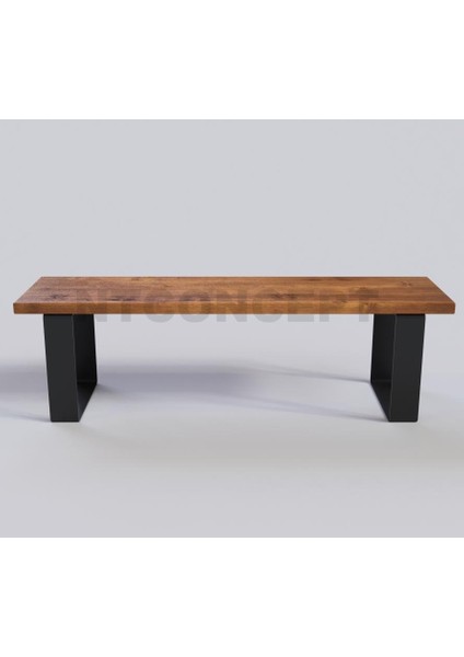 Ntconcept Enli Tabla Masif Ağaç BANK/CEVIZ/250 Cm/