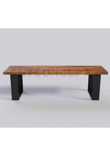 Enli Tabla Masif Ağaç Bank/ceviz/60 Cm/