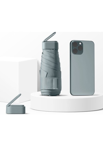 Mini Vinil Şemsiye Güneş Kremi Cep Kartı Tutucu Şemsiyede% 40 Indirim (Yurt Dışından)