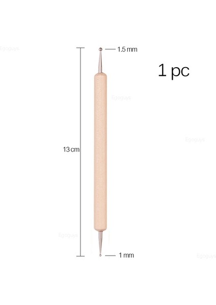 No.2 1 Adet Çift Uçlu Ahşap Süsleyen Kalem Rhinestones Mücevher Seçici Kristal Toplama Tırnak Sanat Boyama Kabartma Noktalı Manikür Aksesuarları (Yurt Dışından) modelleri