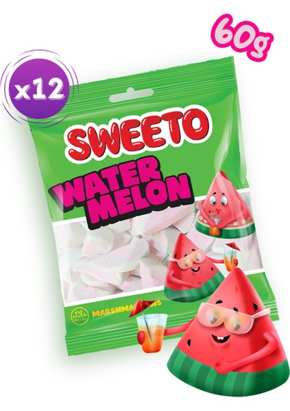 Marshmallow Watermelon 60GR x 12
