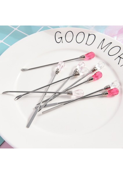 Çok 1 Adet Tırnak Karıştırma Iğnesi Süsleyen Araçları Alınan Rhinestones/karıştırma Jel Tozu Sıvı Manikür Tırnak Malzemeleri 3 Renk (Yurt Dışından) fiyatları