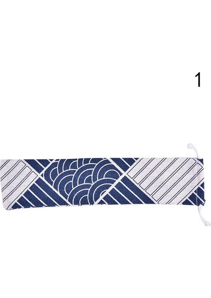 Stil 1 1 Adet Ipli Çanta Taşınabilir Sofra Çantası Pamuk Keten Kaşık Çubuklarını Depolama Çatal Bıçak Takımı Seyahat Yemek Takımı Aksesuarları (Yurt Dışından)