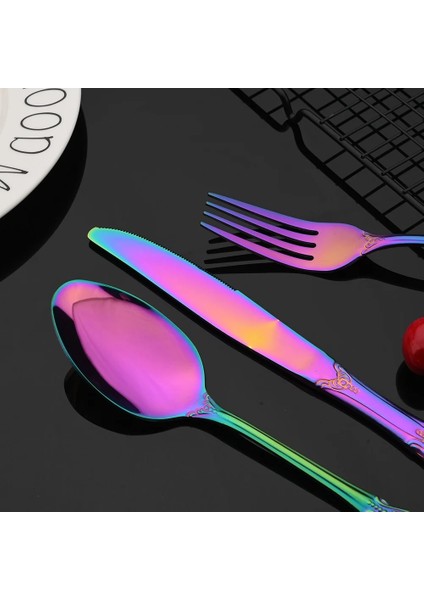 4 Adet Çay Kaşığı Vintage Kraliyet Gümüş Yemek Takımı Paslanmaz Çelik Set Ayna Kaşık Çatal Bıçaklar Dondurma Kaşığı Gümüş Düğün Sofra Hediye (Yurt Dışından) indirimleri