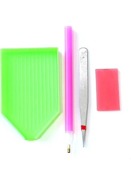Set-2 1 Takım Dıy Tırnak Sanat Araçları Kiti 5d Elmas Boyama Rhinestones Pick Up Kalem Saklama Kutusu Tırnak Alet Setleri Sanat Dekorasyon Için H1032 (Yurt Dışından)