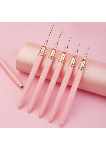 25MM Nail Art Kalem Çizim Kalem Profesyonel Manikür Aksesuarları Pembe Son Derece Ince Tırnak Kalemi Resim Sergisi Tırnak Sanat Araçları Tırnak Kalemi (Yurt Dışından) fiyatları
