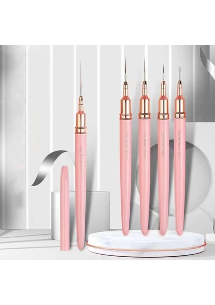 25MM Nail Art Kalem Çizim Kalem Profesyonel Manikür Aksesuarları Pembe Son Derece Ince Tırnak Kalemi Resim Sergisi Tırnak Sanat Araçları Tırnak Kalemi (Yurt Dışından) modelleri