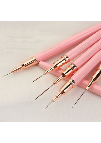 25MM Nail Art Kalem Çizim Kalem Profesyonel Manikür Aksesuarları Pembe Son Derece Ince Tırnak Kalemi Resim Sergisi Tırnak Sanat Araçları Tırnak Kalemi (Yurt Dışından) indirimleri
