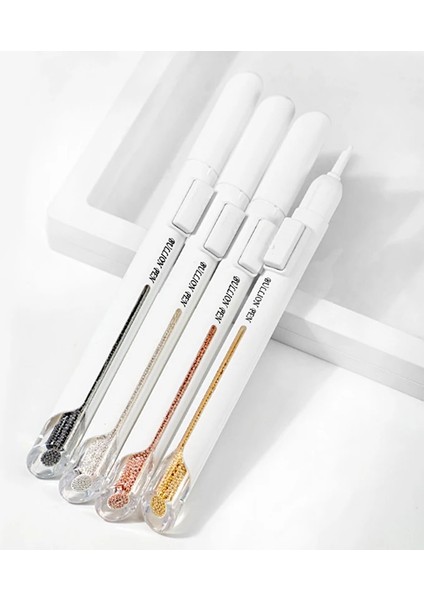 Siyah 1 Adet Nail Art Külçe Kalem Çelik Kalem Aracı Pick Up Küçük Top Havyar Çapı Çelik Boncuk Aksesuarları Süsleyen Aracı (Yurt Dışından) fırsatları