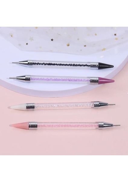 Mor 1 Adet Kristal Kalem Toplama Rhinestones Taşlar Yapışkan Balmumu Kalem Dıy Araçları Tırnak Sanat Için Kumaş Elmas Seçici Boyama (Yurt Dışından) modelleri