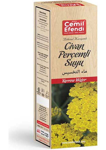 Civan Perçemli Suyu 1 Lt.