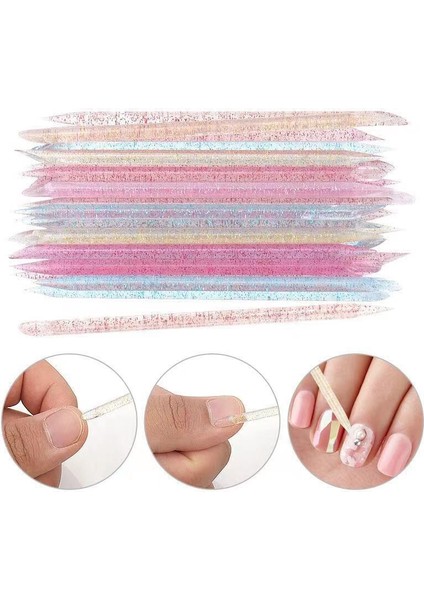 6 50 Adet 9.5x0.4cm Çift Başlı Tırnak Süsleyen Aracı (Boncuk Taşlar Çıtçıt Seçici ve Tırnak Eti Itici) Profesyonel Toplama Noktası Matkap Araçları% (Yurt Dışından) fırsatları