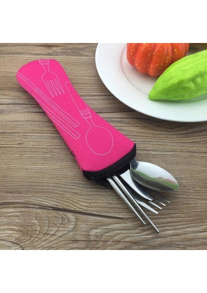 Renk Mavi (Sadece Çanta) Taşınabilir Sofra Çantası Çatal Saklama Çantası Seyahat Ambalaj Saklama Kutusu Piknik Çatal Kaşık Bıçak Kese Çanta (Sofra Olmadan) (Yurt Dışından) indirimleri