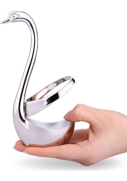 Kuğu Zarif Kuğu Paslanmaz Çelik Karikatür Çocuklar Meyve Çatalları Noel Çocuk Kahve Kaşığı Tatlı Parti Çatal Setleri Öğle Yemeği Akşam Yemeği (Yurt Dışından) indirimleri