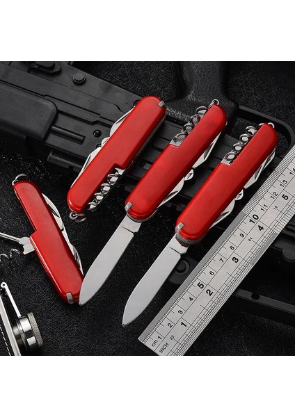 7 In 1 5/7/9/11 In 1 Paslanmaz Çelik Ordu Bıçaklar Çok Fonksiyonlu Katlanır Bıçak Cep Avcılık Açık Kamp Survival Edc Bıçak Aracı (Yurt Dışından)