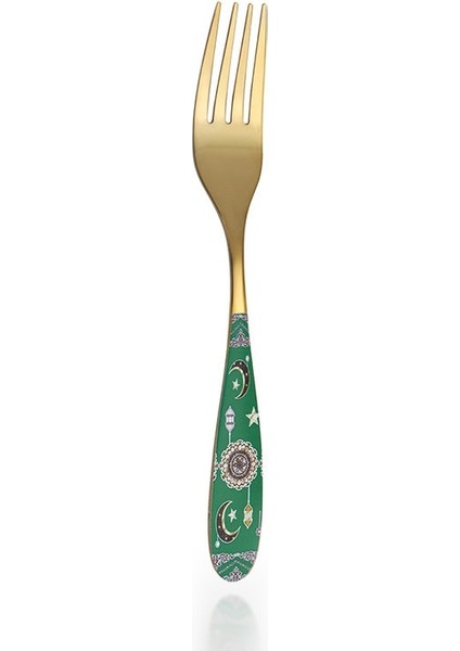 C3 Ramazan Paslanmaz Çelik Sofra Kaşık ve Çatal Tatlı Kaşığı Kek Kaşığı Çatal Kahve Kaşığı Hediye Çatal Bıçak Kaşık Seti Mutfak Aksesuarları (Yurt Dışından) fırsatları