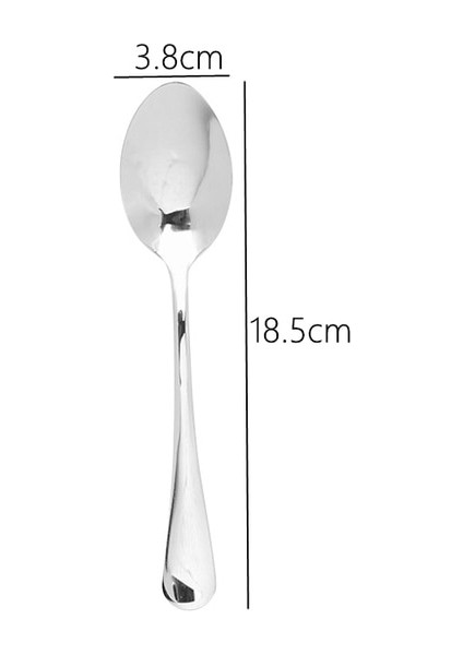 Sharp Spoon2 Paslanmaz Çelik Batı Sofra Çatal Bıçak Takımı Biftek Bıçağı Masa Çatalları Tatlı Kaşıkları Gümüş Yetişkin Çocuk Ev Mutfak Eşyaları (Yurt Dışından)