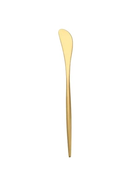 Tereyağı Bıçağı Altın Çatal Seti 304 Paslanmaz Çelik Çatal Seti Yemek Çubukları Tereyağı Bıçağı Tatlı Kaşığı Yemek Çatalı Çay Buz Kaşığı Sofra Seti (Yurt Dışından)