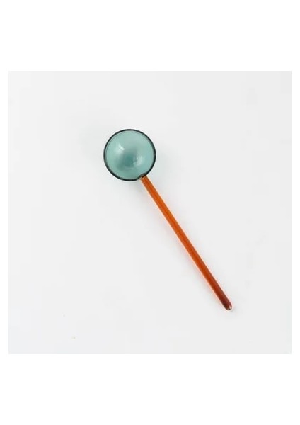 Kısa Kırmızı Cam Kaşık Tatlı Kaşığı Şeker Renkli Şeffaf Yüksek Sıcaklığa Dayanıklı Kahve Karıştırma Kaşığı Uzun Saplı Güzel Hediye (Yurt Dışından)