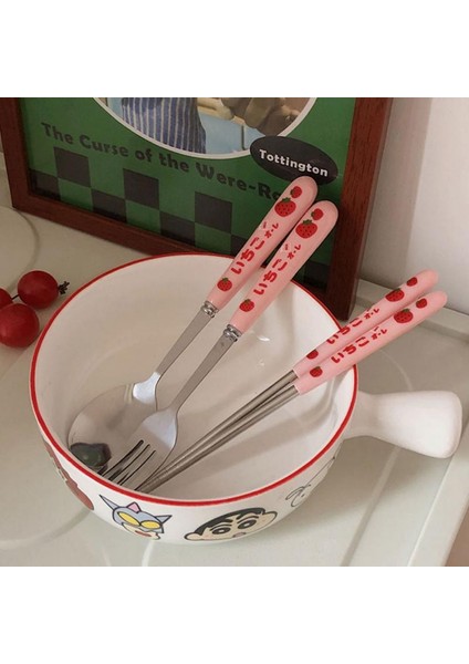 1 Pc Kaşık Zarif Paslanmaz Çelik Sofra Taşınabilir Yaratıcı Ins Tarzı Kaşık Çatal Çubuklarını Mutfak Yüksek Görünüm Seviyesi Yemek Takımı (Yurt Dışından) modelleri