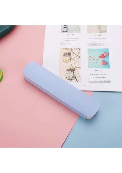 Bols Taşınabilir Renkli Çekmeceli Sofra Kutusu Plastik Taşınabilir Seyahat Hediye Çubuk Kutusu Kaşık Kutusu Öğrenci Kaşık ve Çatal Saklama Kutusu (Yurt Dışından)