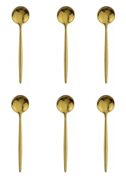 Altın 6 Adet Mini Karıştırma Kaşığı Kahve Çay Paslanmaz Çelik Küçük Kaşık Sos Tuz Şeker Siyah Altın Çay Kaşığı Seti Sofra (Yurt Dışından) fiyatları