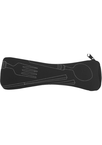 Mor Taşınabilir Sofra Kutusu Çatal Bıçak Takımı Seyahat Sofra Takımı Fermuarlı Çanta Öğrenciler Ev Piknik Eşyaları Saklama Kutusu Kamp Açık (Yurt Dışından) fırsatları