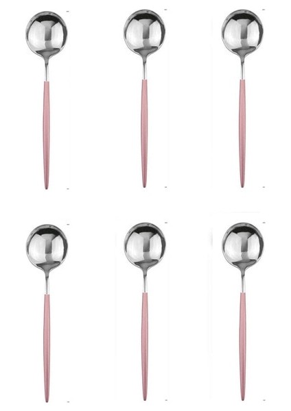 Kırmızı Gümüş 6 Adet Mini Karıştırma Kaşığı Kahve Çay Paslanmaz Çelik Küçük Kaşık Sos Tuz Şeker Siyah Altın Çay Kaşığı Seti Sofra (Yurt Dışından) fiyatları