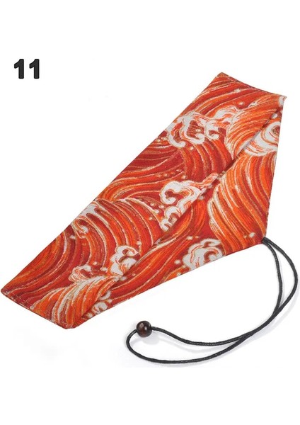 05 Taşınabilir Sofra Çantası Japon Baskı Yeniden Kullanılabilir Içecek Saman Chopstick Çatal Bıçak Takımı Kese Ipli Çanta Çatal Çanta Kaşık Çatallar Için (Yurt Dışından) indirimleri