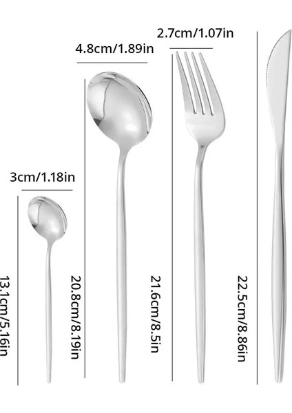 Altın 304 Portekizce Sofra Paslanmaz Çelik Bıçak Çatal ve Kaşık Seti Western Food Otel Biftek Bıçağı ve Çatal (Yurt Dışından)