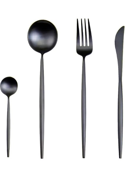 CHOPSTICKS1PAIR Siyah Yemek Takımı Mat Siyah Çatal Bıçak Kaşık Seti Gümüş Seti 18/10 Paslanmaz Çelik Yemek Takımı Seti Kaşık Çatal ve Bıçaklar Dropship (Yurt Dışından) modelleri