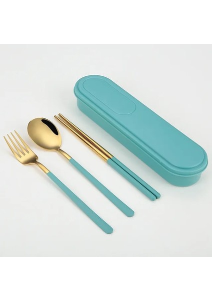 14 3 Adet/takım Çatal Bıçak Takımı Kaşık Çatal Çubuklarını Öğle Yemeği Sofra Kutusu ile Sabit Toka 304 Paslanmaz Çelik Yemek Takımı Mutfak Aksesuarları (Yurt Dışından) fiyatları