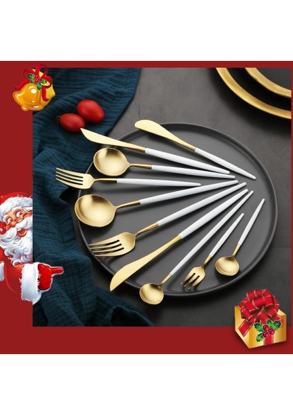 Pasta Çatalı Yemek Takımı Çatal Bıçak Kaşık Seti Sofra Seti Altın Çatal Paslanmaz Çelik Kaşık Çatal Kaşık Sofra Mutfak Kaşık ve Çatal Seti (Yurt Dışından) modelleri