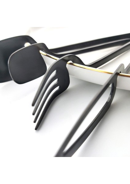 Gümüş Meyve Çatalı 1/4 Adet Sofra Seti Kaşık Çatal Bıçak Çatal Bıçak Takımları Mutfak Aracı Dondurma Tatlılar Çay Kahve Kullanımı Mutfak Yemek Takımı Siyah (Yurt Dışından) fiyatları