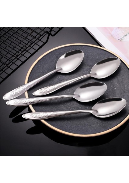 1 Adet Açık Sarı Paslanmaz Çelik Kaşık Gül Kaşık Kantin Yemek Çorba Kaşığı Dondurma Kaşığı Karpuz Kaşığı Ev Mutfak Sofra Aksesuarları (Yurt Dışından) fiyatları