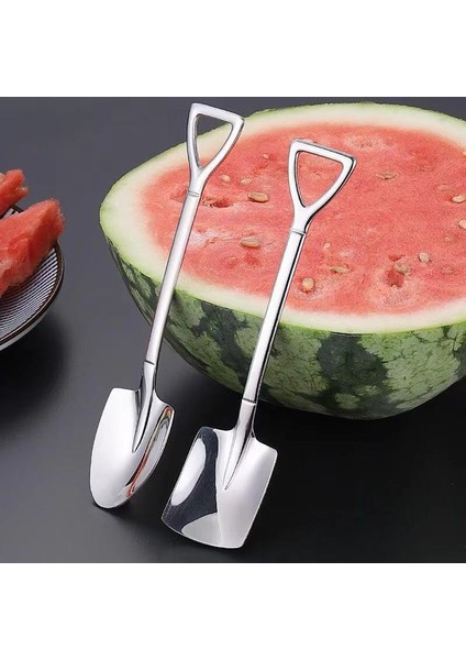 Gümüş Typea 1 Takım Kürek Kaşık Paslanmaz Çelik Çay Kaşığı Karpuz Kaşığı Yaratıcı Kahve Kaşığı Dondurma Tatlı Kaşığı Sofra Seti (Yurt Dışından) modelleri