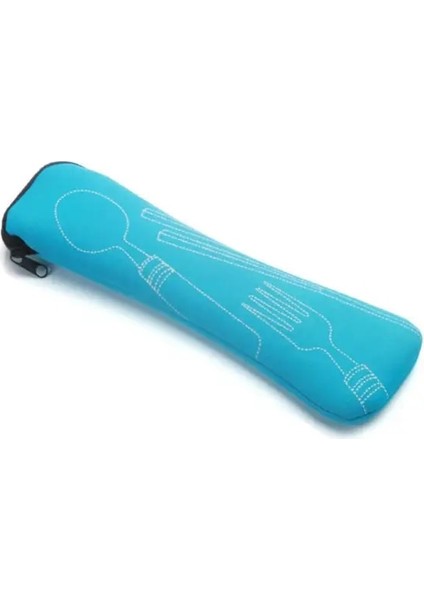 02 1 Adet Seyahat Çatal Bıçak Takımı Çantası Yıkanabilir Aile Kamp Seyahat Ambalaj Depolama Yemek Takımı Çantası Taşınabilir Piknik Çatal Kaşık Çantası Ev (Yurt Dışından) fiyatları