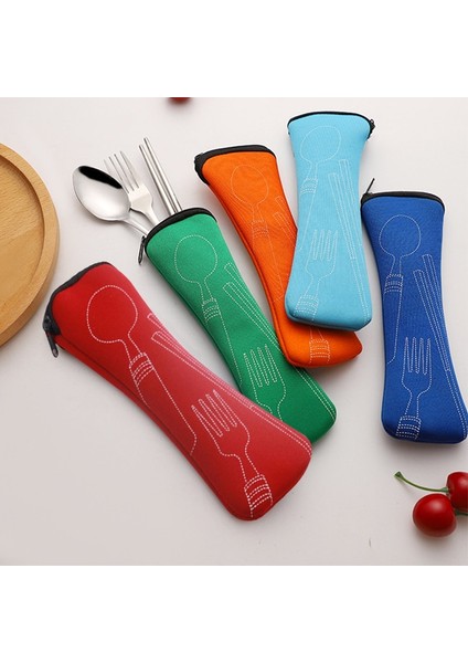 Siyah Taşınabilir Sofra Çantası Çatal Bıçak Takımı Yemek Takımı Seyahat Ambalaj Saklama Kutusu Yemek Takımı Piknik Çatal Kaşık Çantası Yemek Takımı Olmadan (Yurt Dışından) modelleri